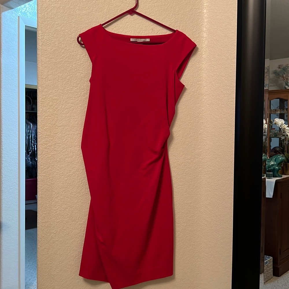 Red dress